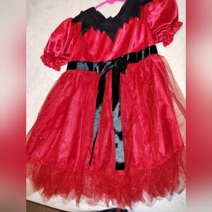 Rubie's Red and Black Halloween Costume with Festive Design